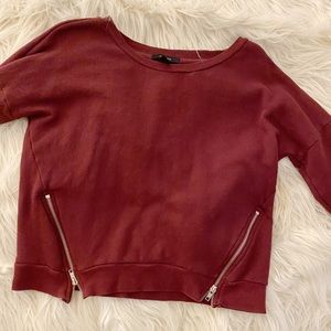 cropped sweater